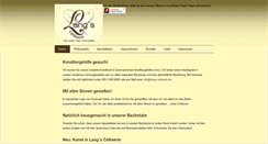 Desktop Screenshot of langs-cafeserie.de